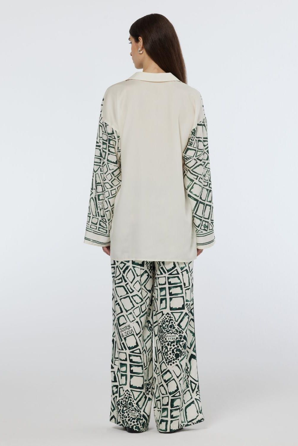 SCOTCHSODA - Camisa Estampada Mujer Scotch & Soda
