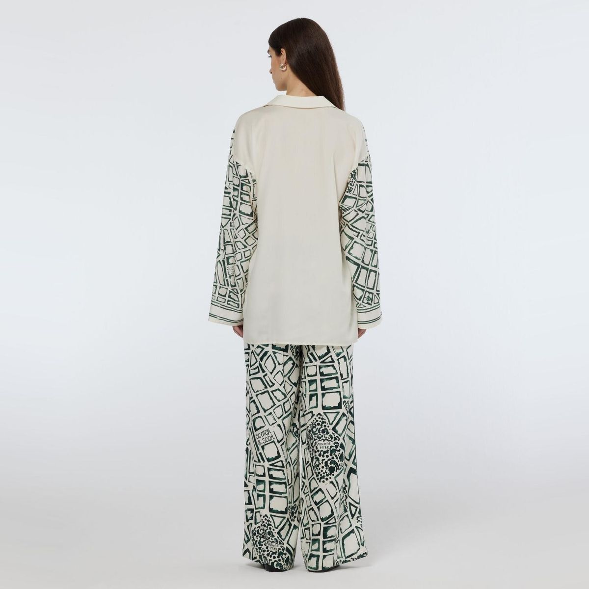 SCOTCHSODA - Camisa Estampada Mujer Scotch & Soda