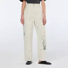 SCOTCHSODA - Pantalón Ancho Liso Mujer DIXIE