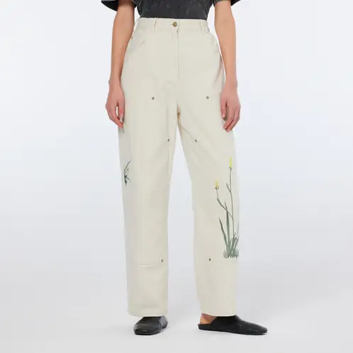 SCOTCHSODA - Pantalón Ancho Liso Mujer DIXIE