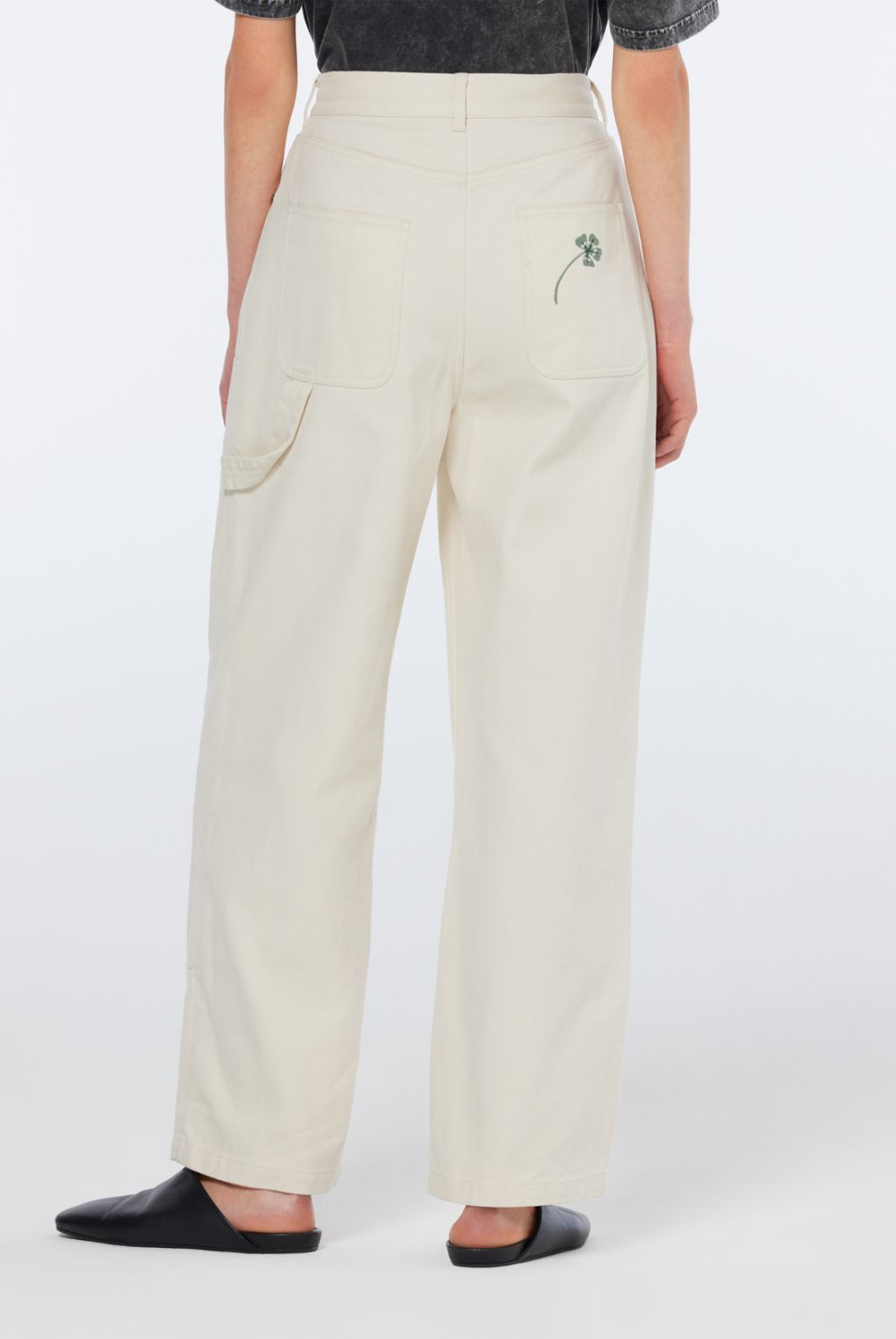 SCOTCHSODA - Pantalón Ancho Liso  Mujer DIXIE