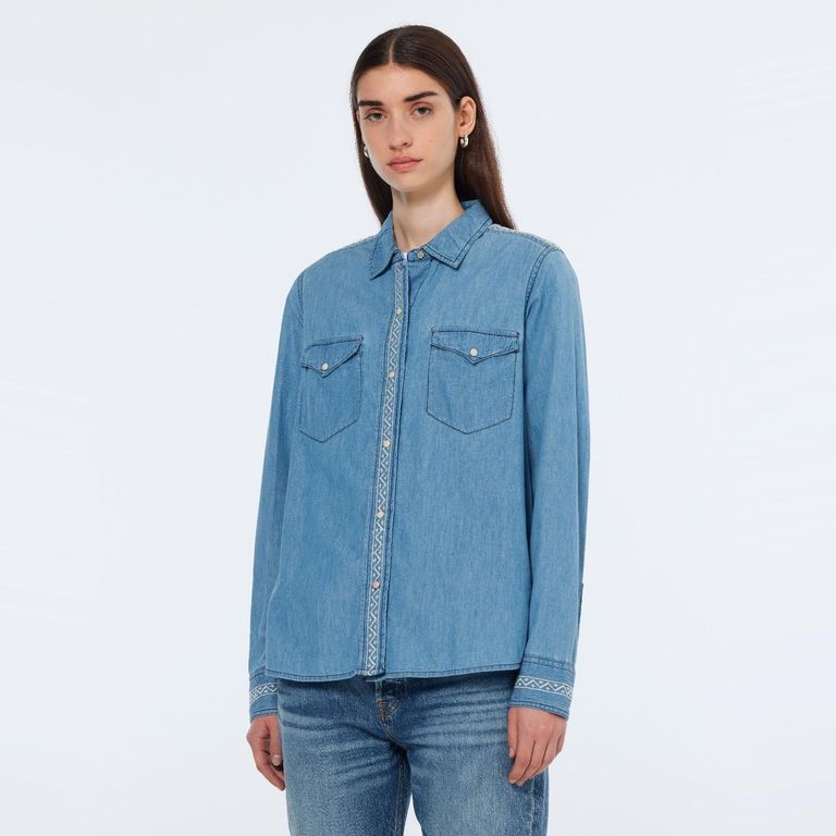 SCOTCHSODA Camisa Denim Mujer Scotch & Soda
