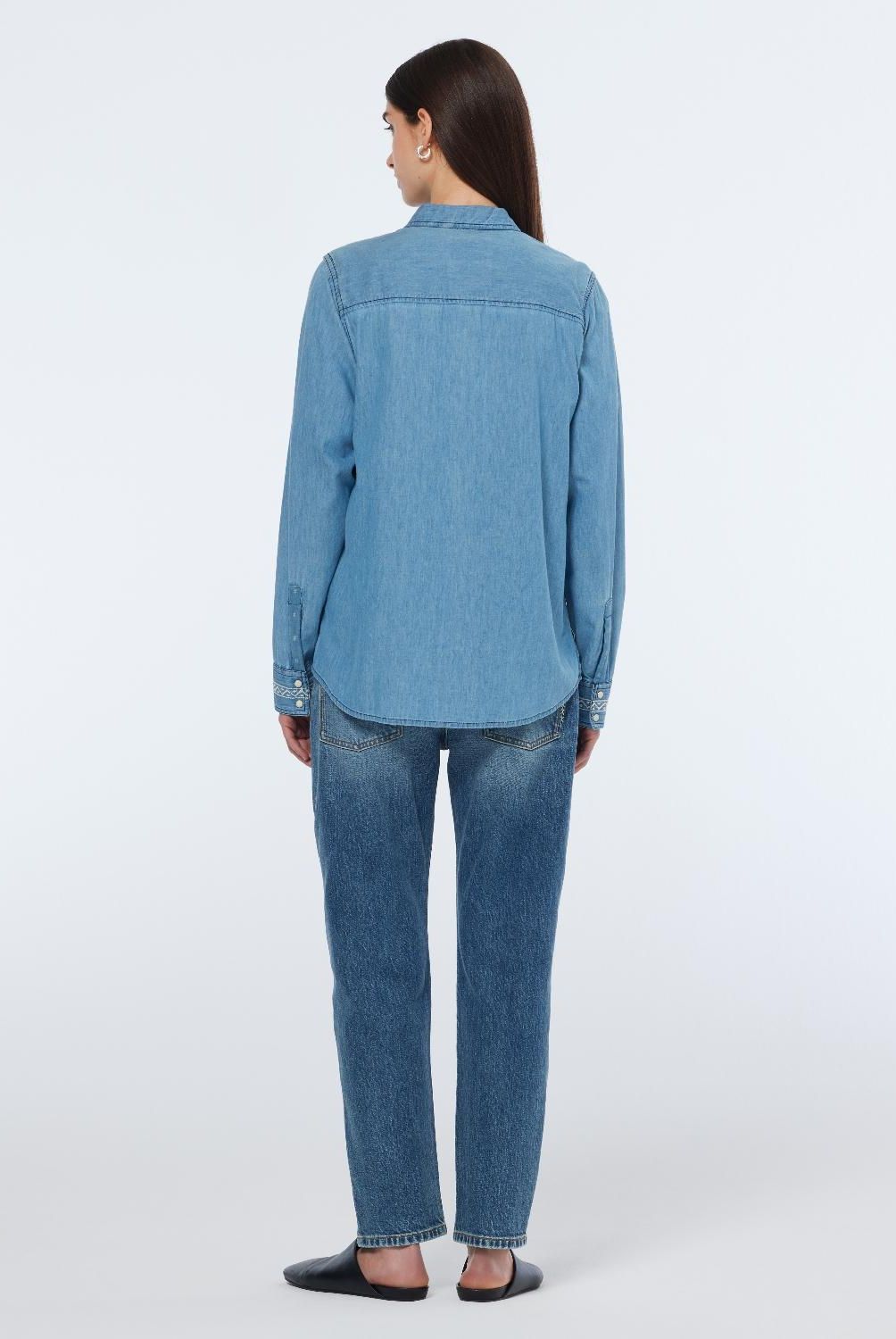 SCOTCHSODA - Camisa Denim Mujer Scotch & Soda