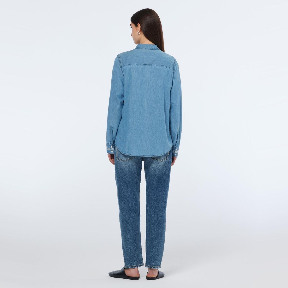 SCOTCHSODA - Camisa Denim Mujer Scotch & Soda