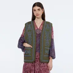 SCOTCHSODA - Chaqueta sin Mangas Mujer Scotch & Soda
