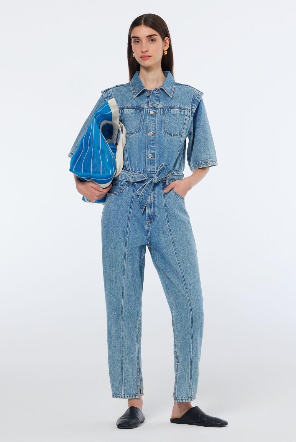 SCOTCHSODA - Enterito Denim  Mujer Scotch & Soda