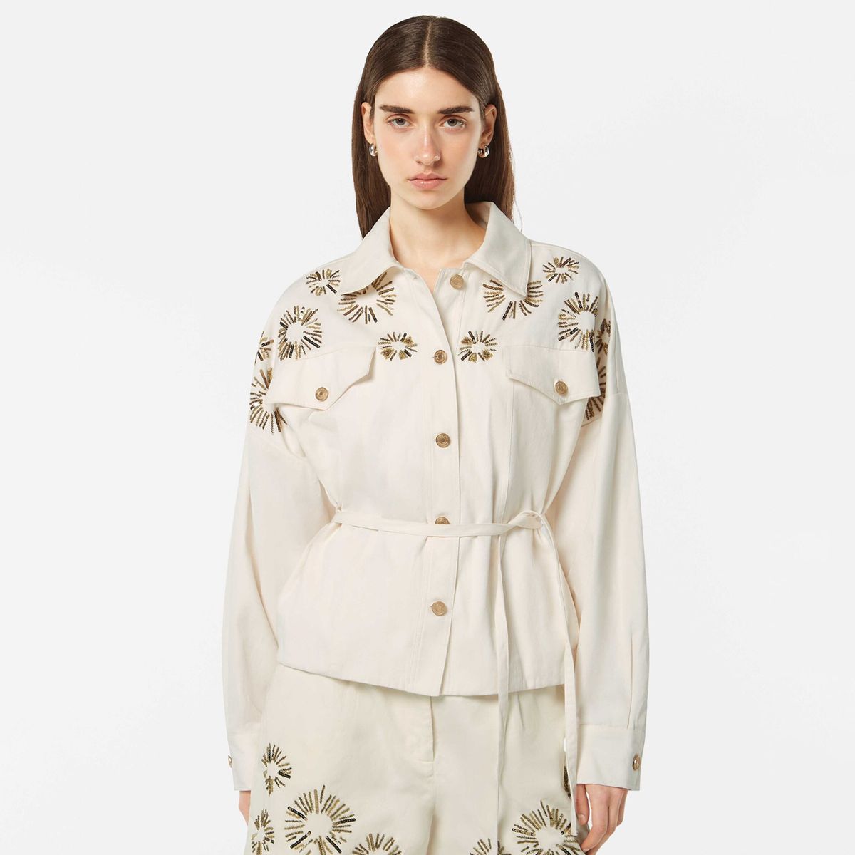 SCOTCHSODA - Chauqeta Sin Mangas Algodón  Mujer Scotch & Soda