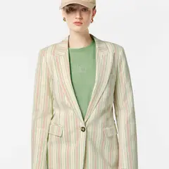SCOTCHSODA - Blazer Algodón Mujer Scotch & Soda