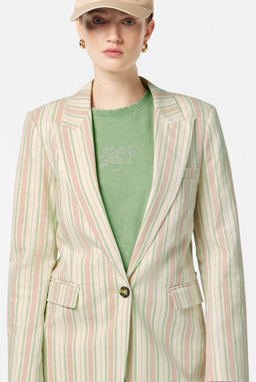 SCOTCHSODA - Blazer Algodón  Mujer Scotch & Soda
