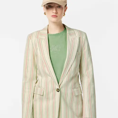 SCOTCHSODA - Blazer Algodón Mujer Scotch & Soda