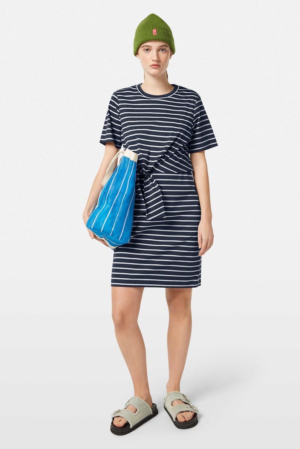 SCOTCHSODA - Vestido Camisero Corto 100% Algodón  Mujer Scotch & Soda