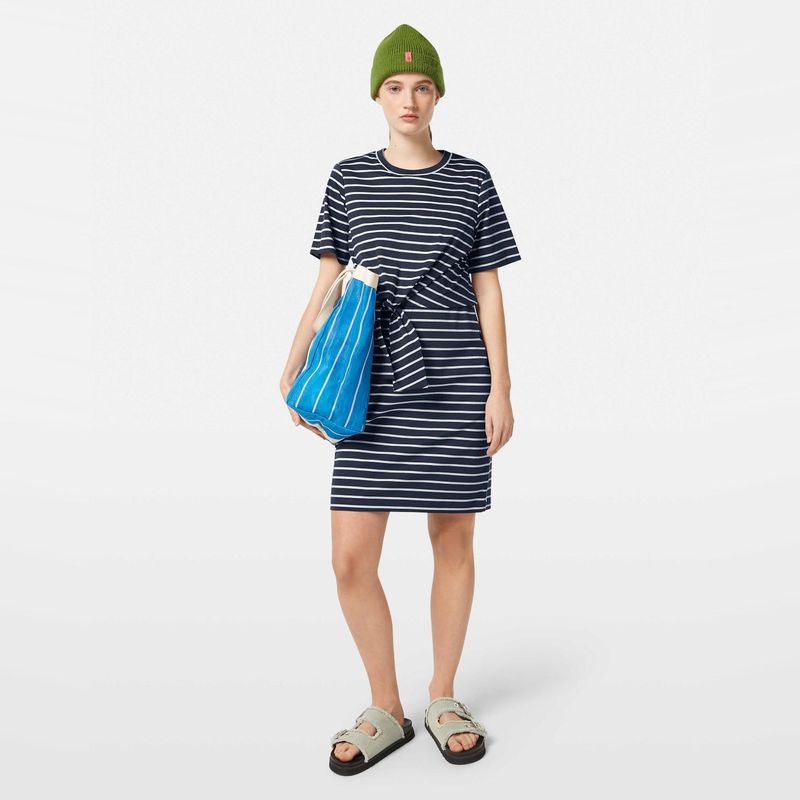 SCOTCHSODA - Vestido Camisero Corto 100% Algodón  Mujer Scotch & Soda
