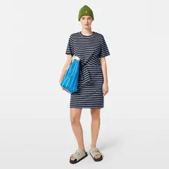 SCOTCHSODA - Vestido Camisero Corto 100% Algodón Mujer Scotch & Soda