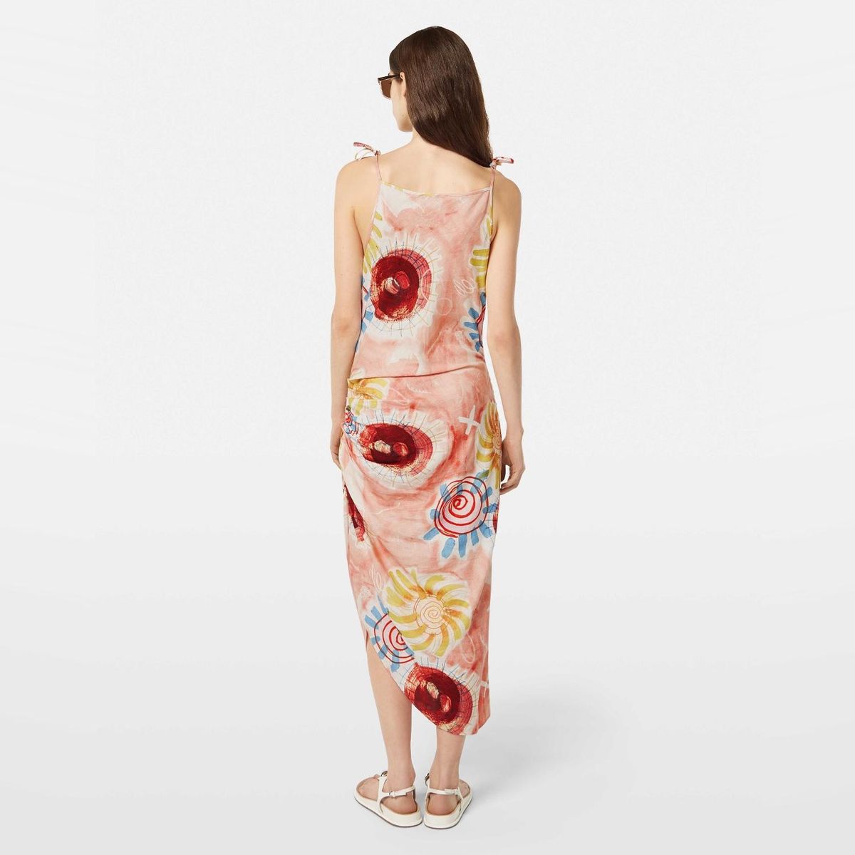 SCOTCHSODA - Vestido Corto Lino  Mujer Scotch & Soda