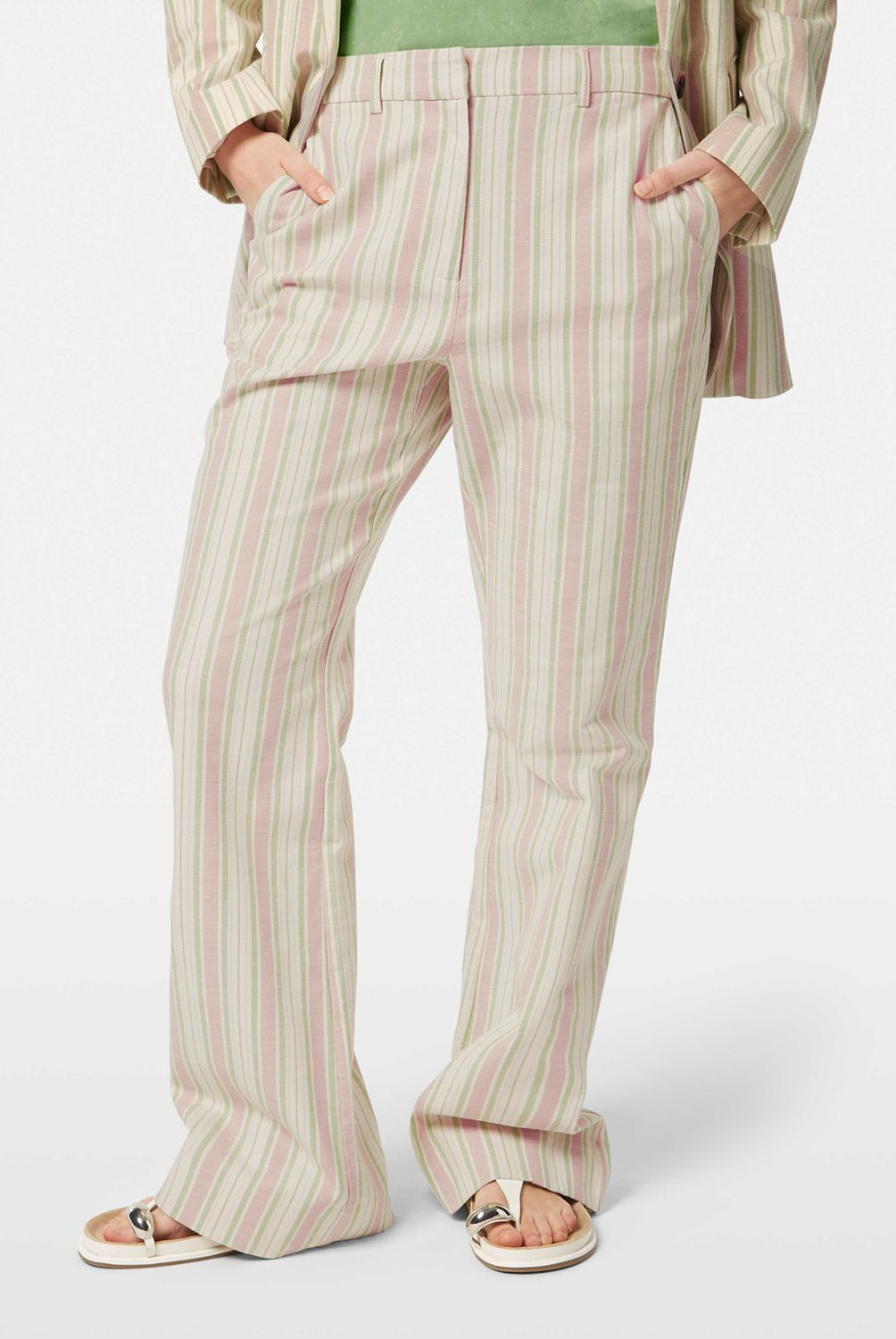 SCOTCHSODA - Pantalón Seda Estampado Culotte Mujer Lola Casademunt
