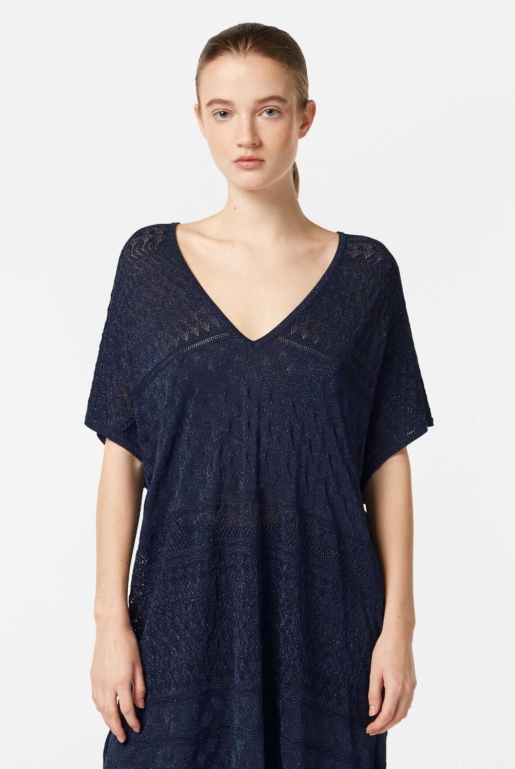 SCOTCHSODA - Blusa Tejido Brillos Mujer Scotch & Soda
