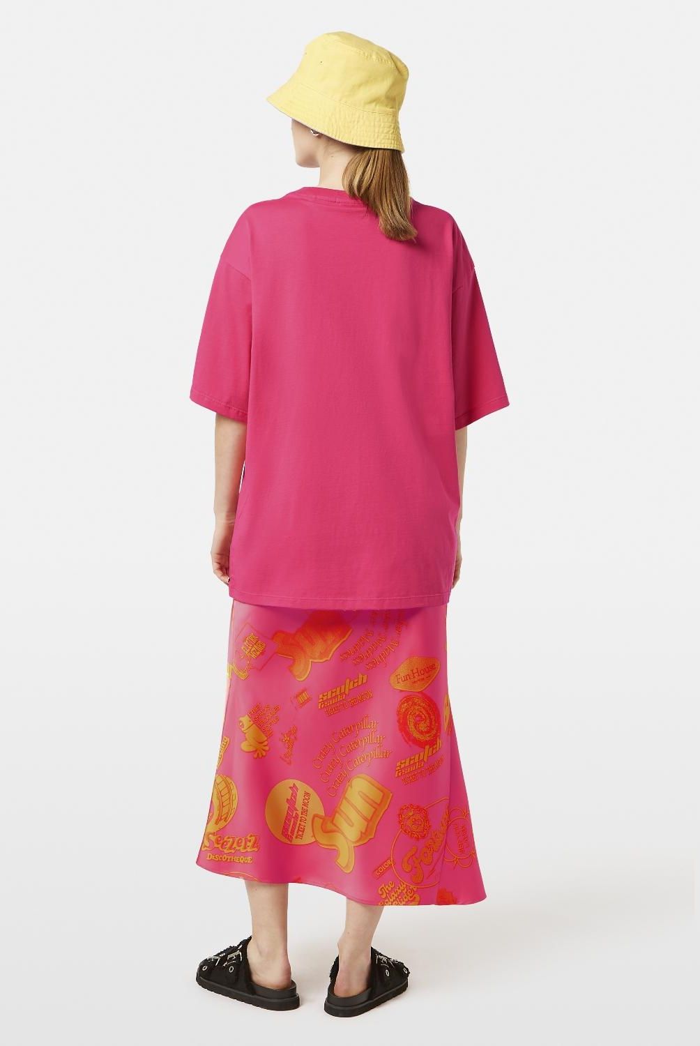 SCOTCHSODA - Polera Estampada 100% Algodón  Mujer Scotch & Soda