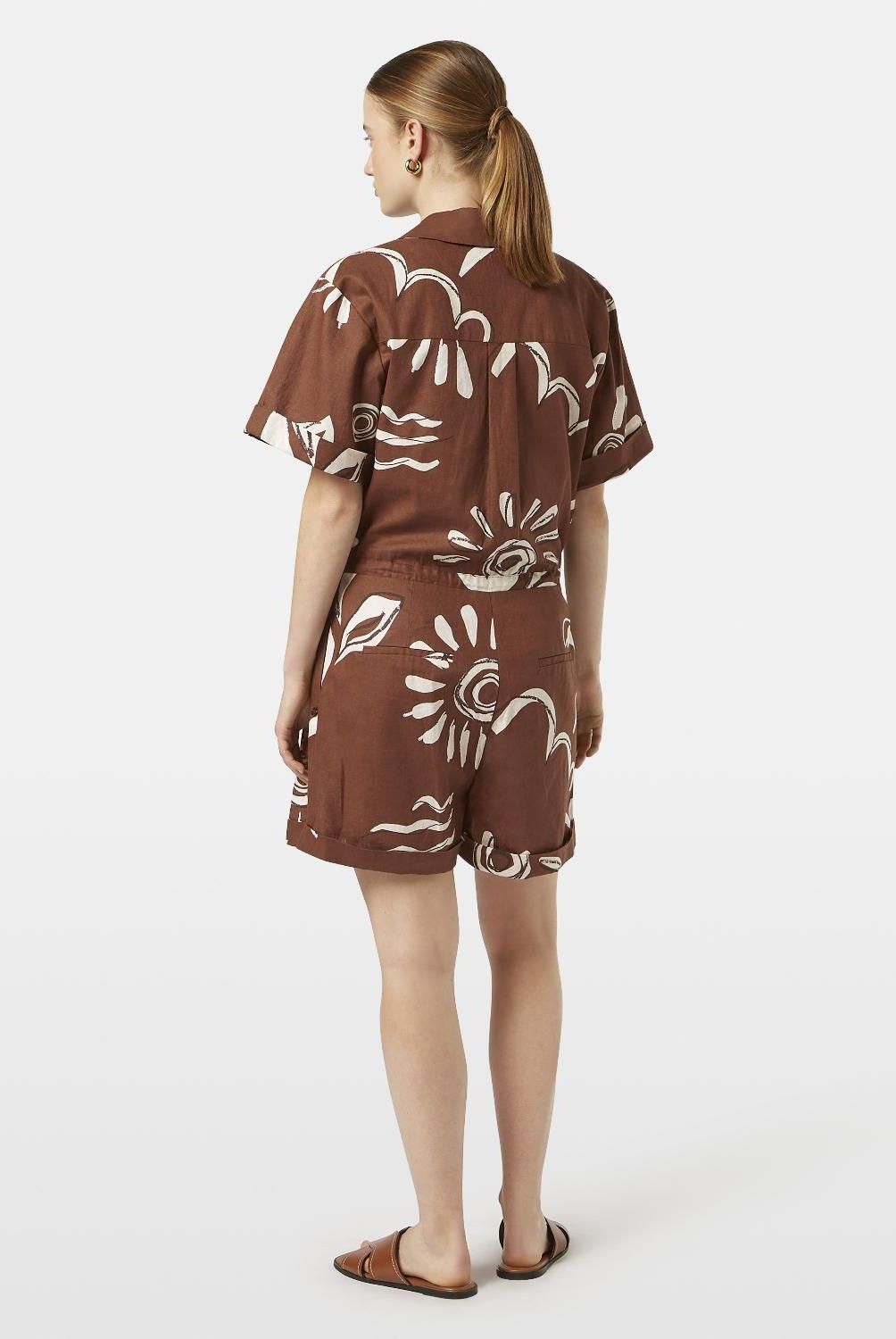SCOTCHSODA - Enterito Lino  Mujer Scotch & Soda