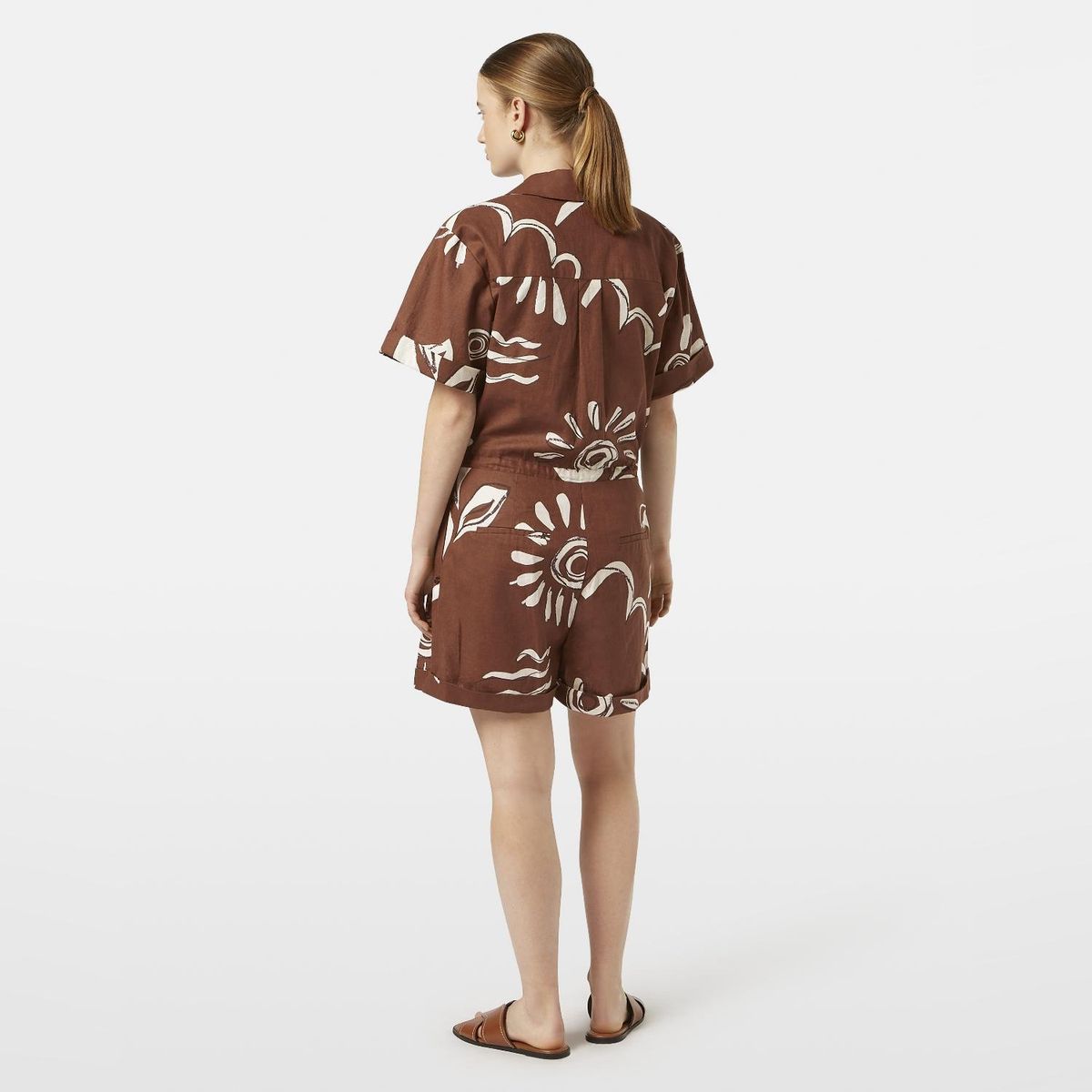 SCOTCHSODA - Enterito Lino  Mujer Scotch & Soda