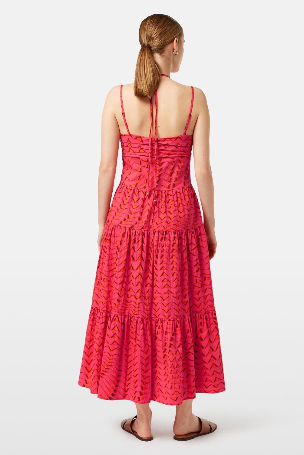 SCOTCHSODA - Vestido Midi Algodón  Mujer Scotch & Soda