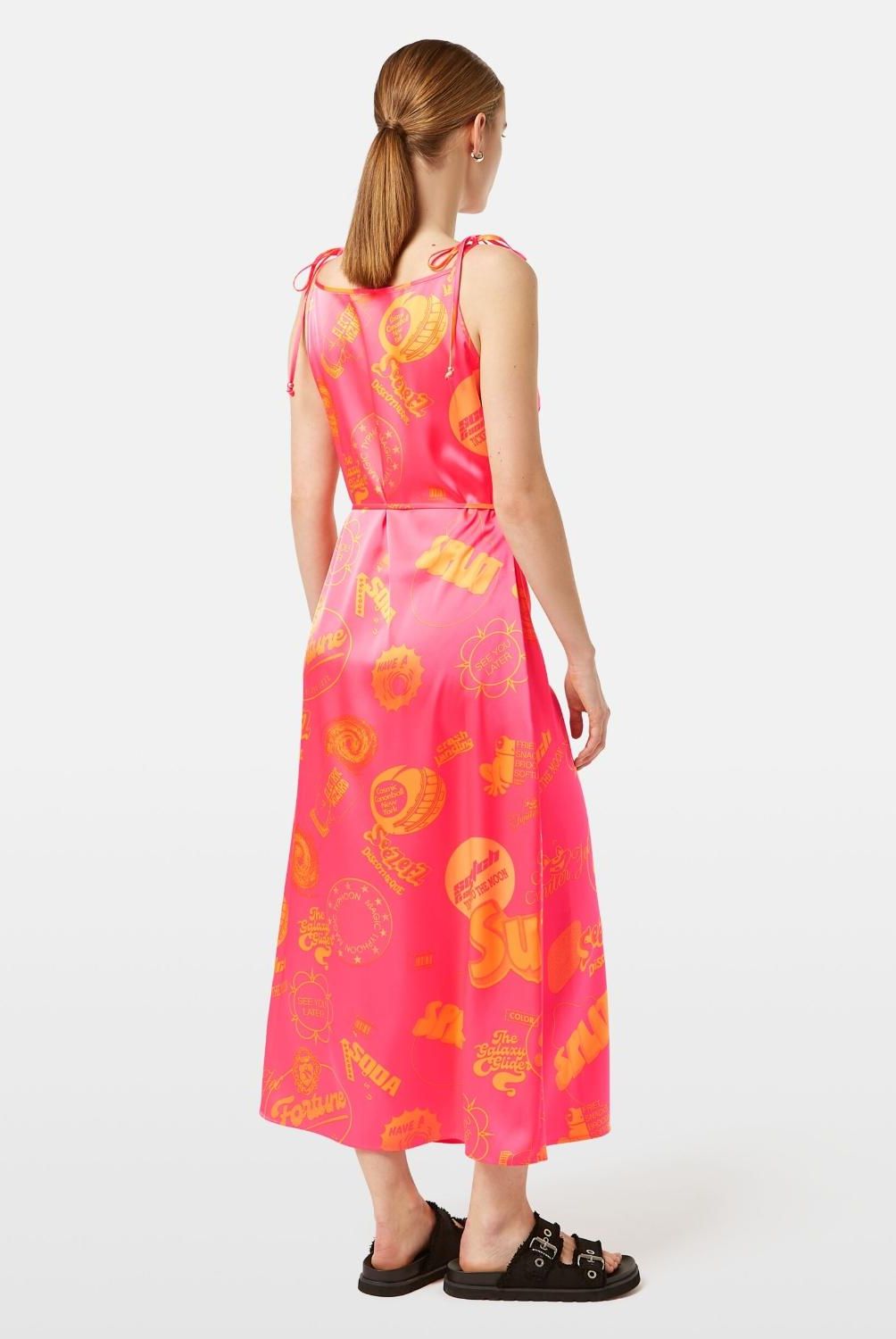 SCOTCHSODA - Vestido Satinado  Mujer Scotch & Soda