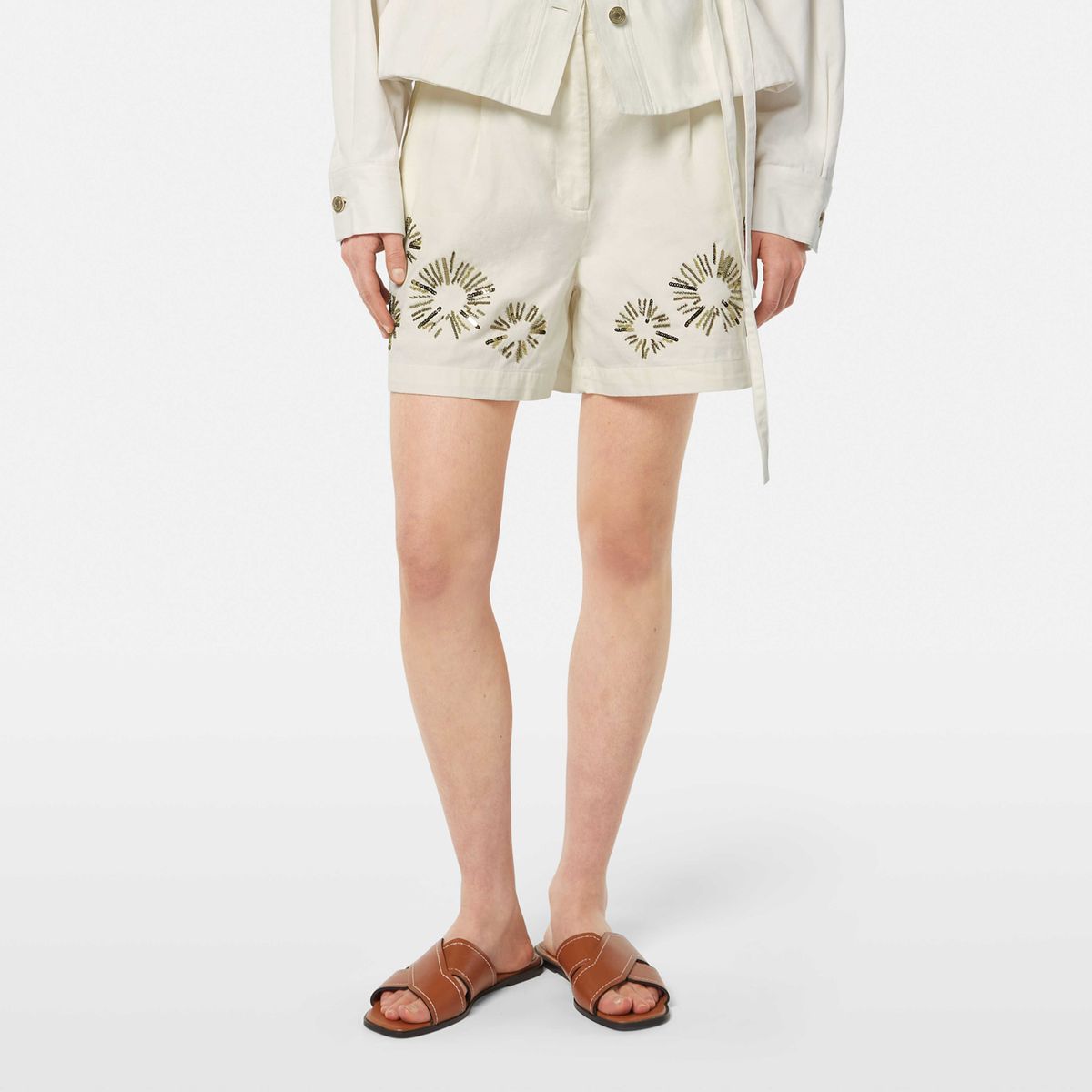 SCOTCHSODA - Pantalon Palazzo Con Pinzas Mujer Lola Casademunt