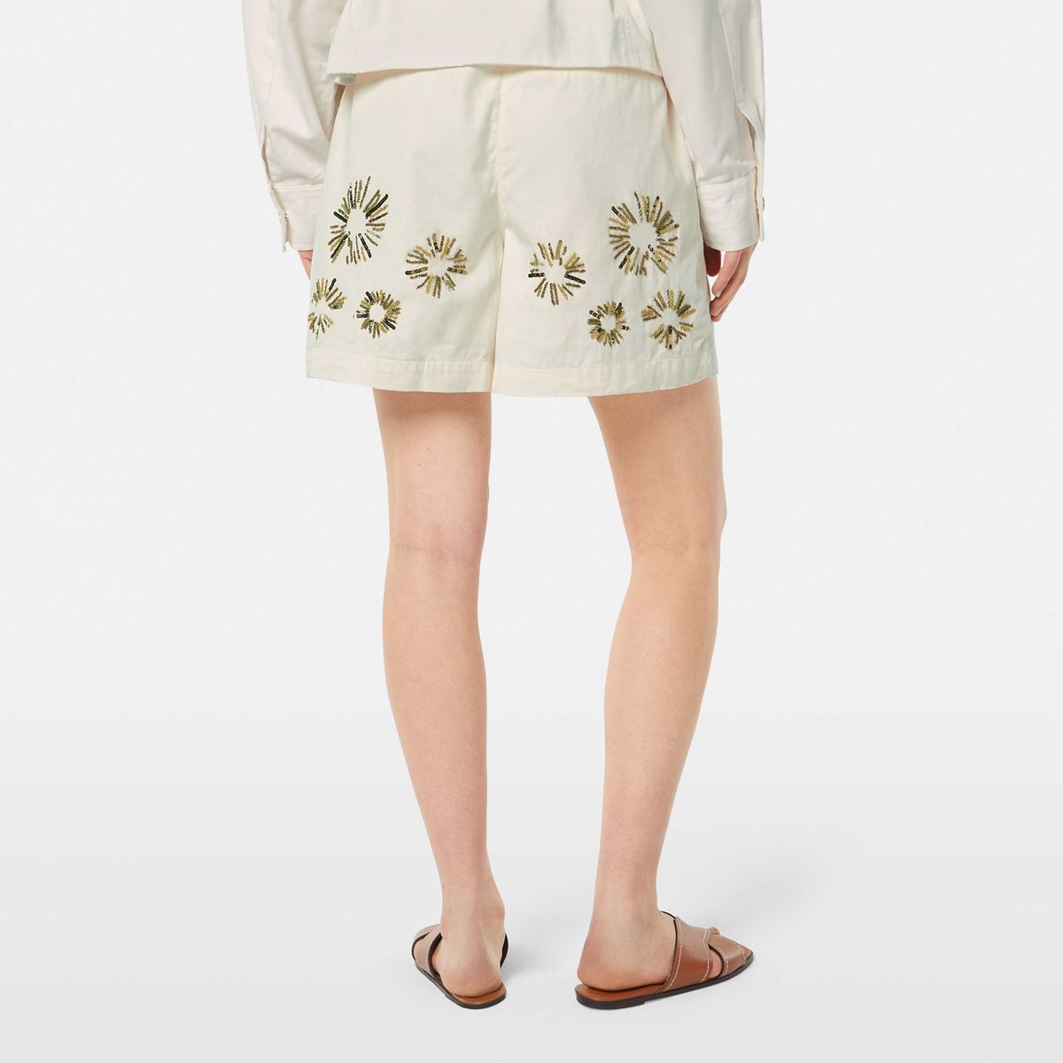 SCOTCHSODA - Pantalon Palazzo Con Pinzas Mujer Scotch and Soda