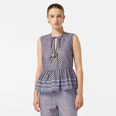 SCOTCHSODA - Blusa Estampada Manga Corta Mujer Scotch & Soda