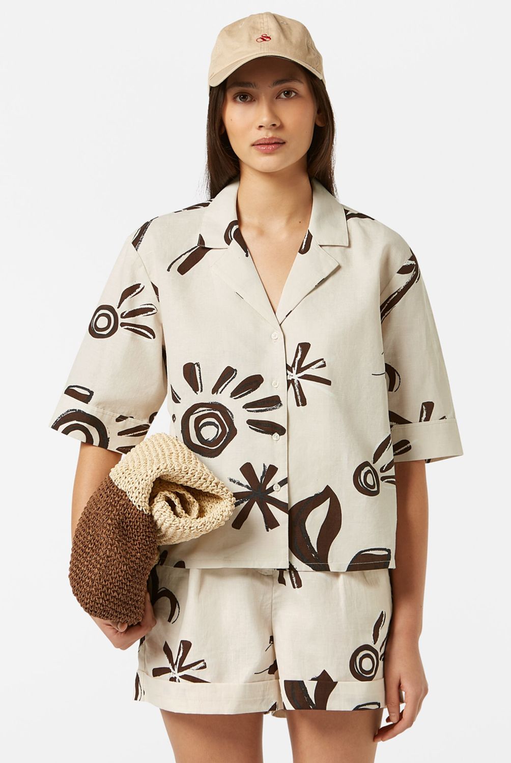 SCOTCHSODA - Blusa Lino Mujer Scotch & Soda
