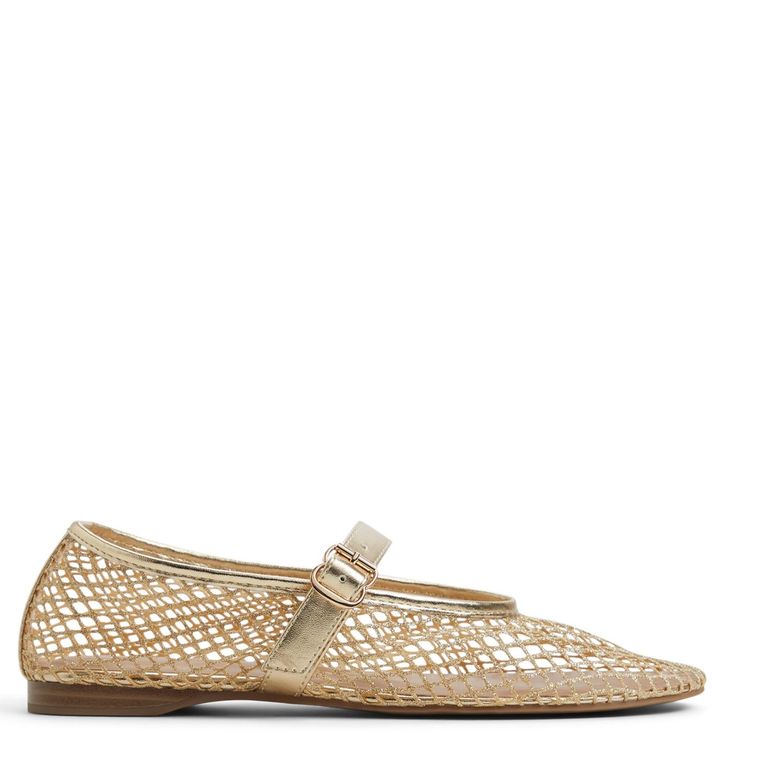 Zapato Casual Mujer Dorado