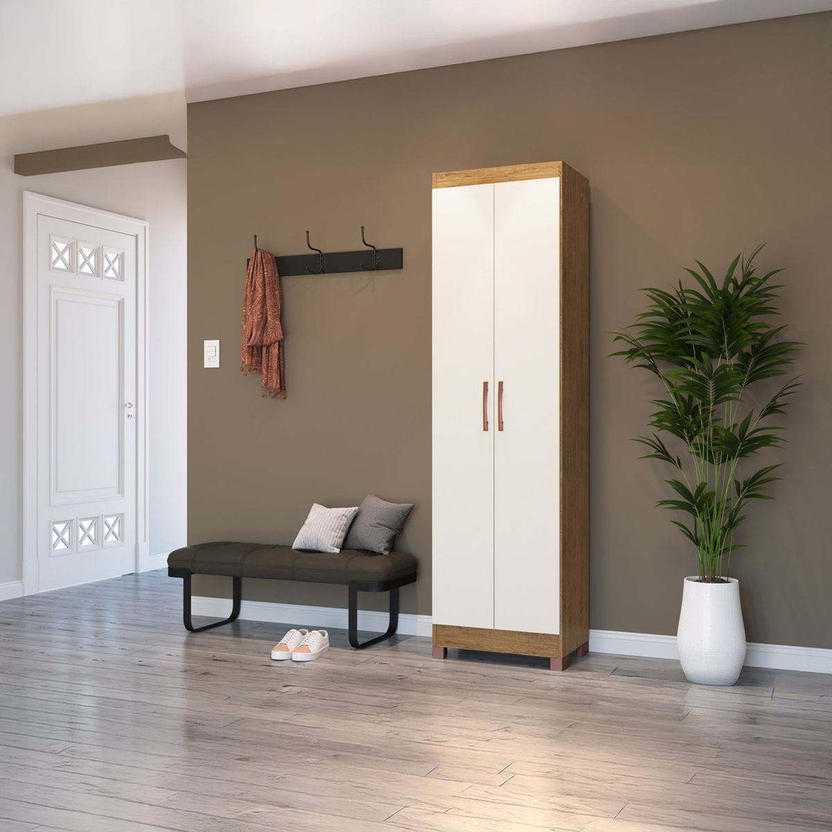 EXIT - Clóset Multiuso 2 Puertas 4 Repisas Exit