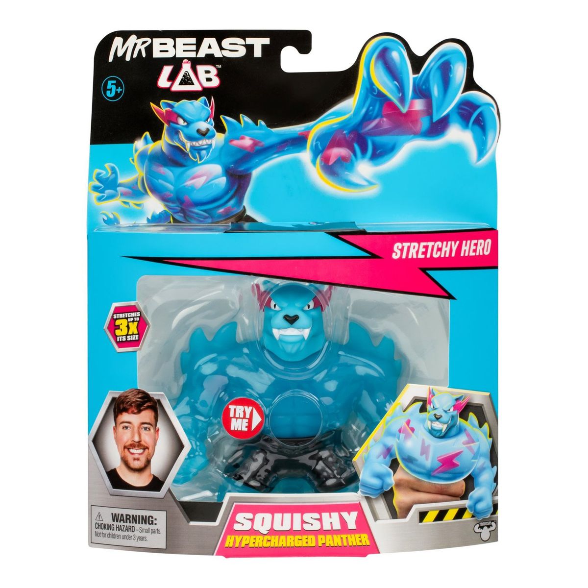 BOING TOYS - Mr Beast Lab Goo Jit Zu - Pantera Squishy Boing Toys