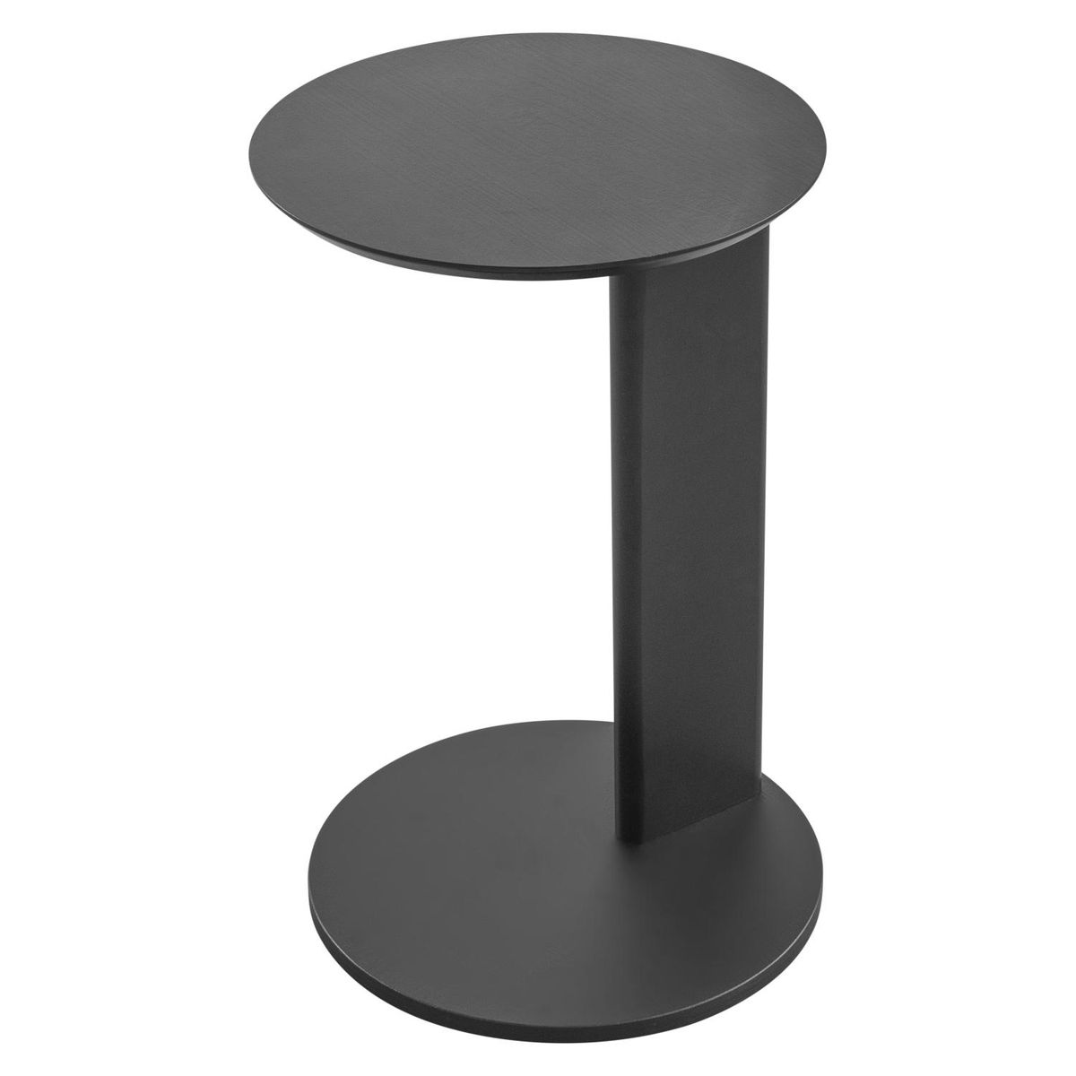 DECOCASA - Mesa Lateral Alice Negro Decocasa