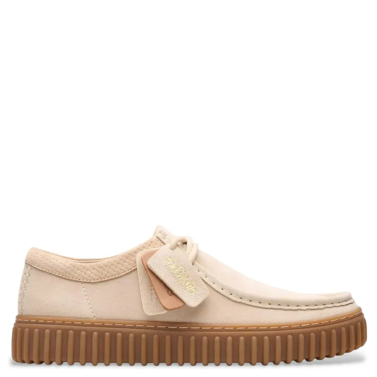 Wallabee Zapato Casual Hombre Cuero Café