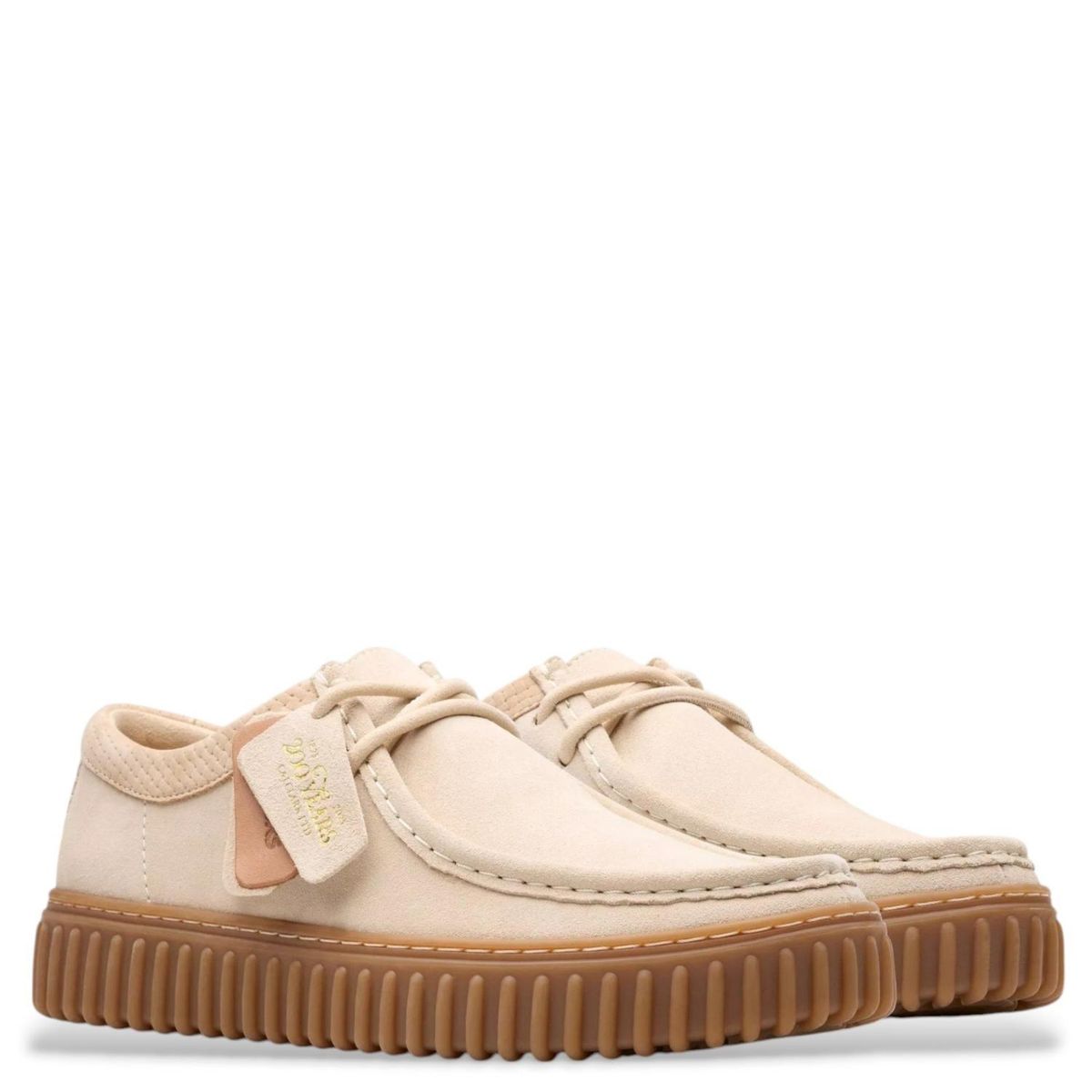 CLARKS - Wallabee Zapato Casual Hombre Cuero Café Clarks