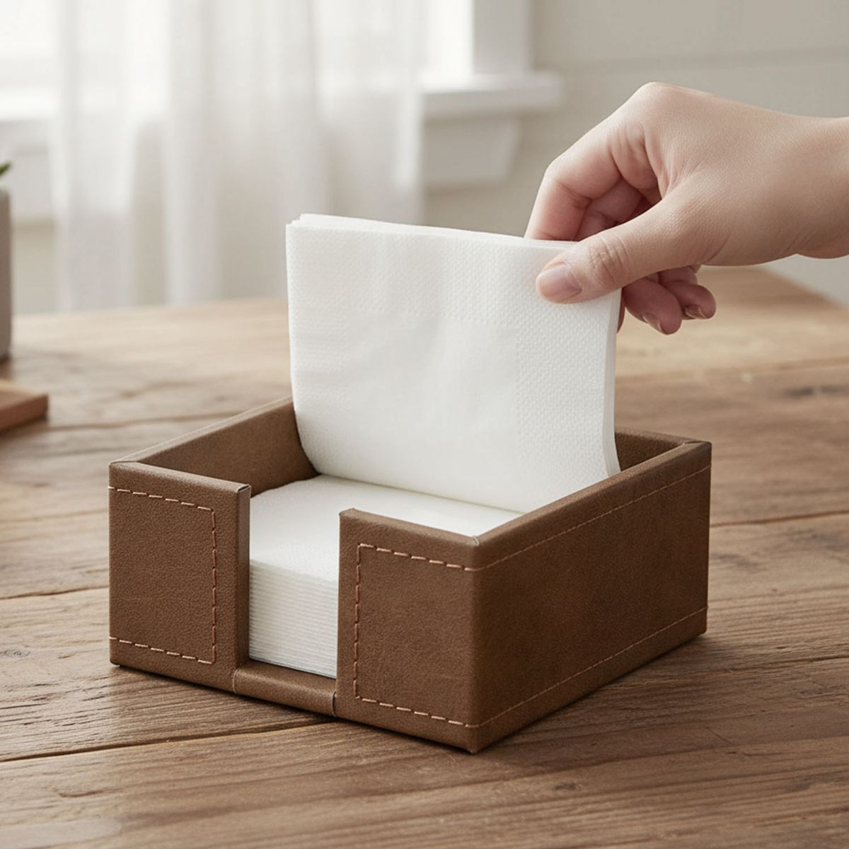 BASEMENT HOME - Servilletero Habano Clasic 14x7 cm Basement Home