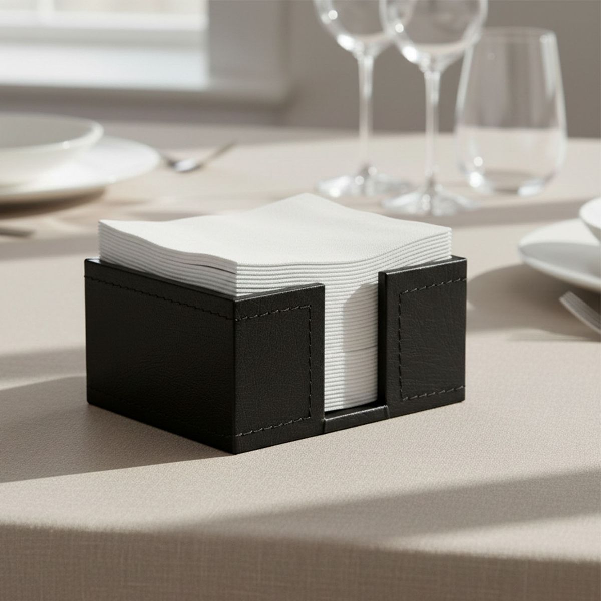 BASEMENT HOME - Servilletero Habano Clasic 14x7 cm Basement Home