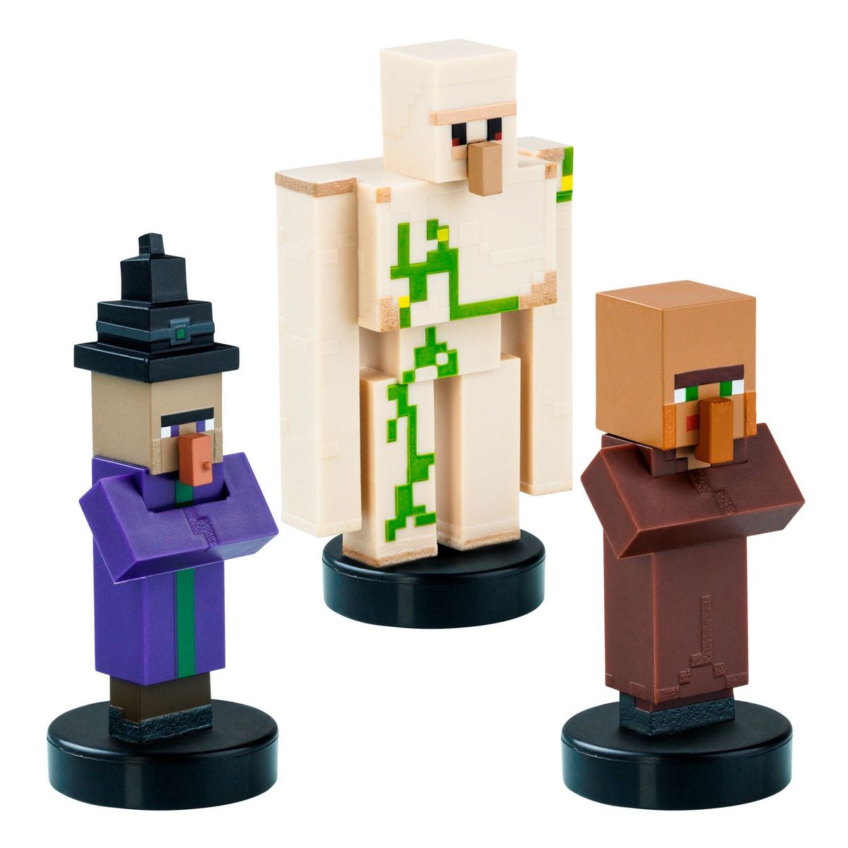 MINECRAFT - Pack de 3 Figura Timbre Bruja Minecraft
