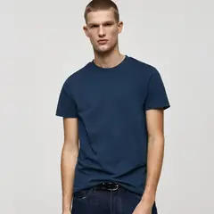 MANGO MAN - Polera 100% Algodón Slim Fit Hombre