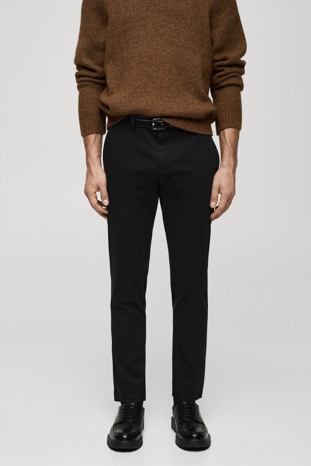 MANGO MAN - Pantalón Algodón Tapered Fit Hombre Mango Man