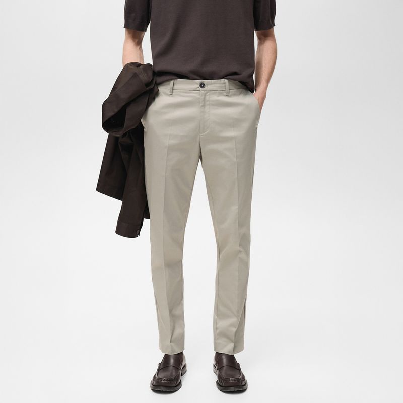 MANGO MAN - Pantalón Dublino Slim Fit Hombre Mango Man
