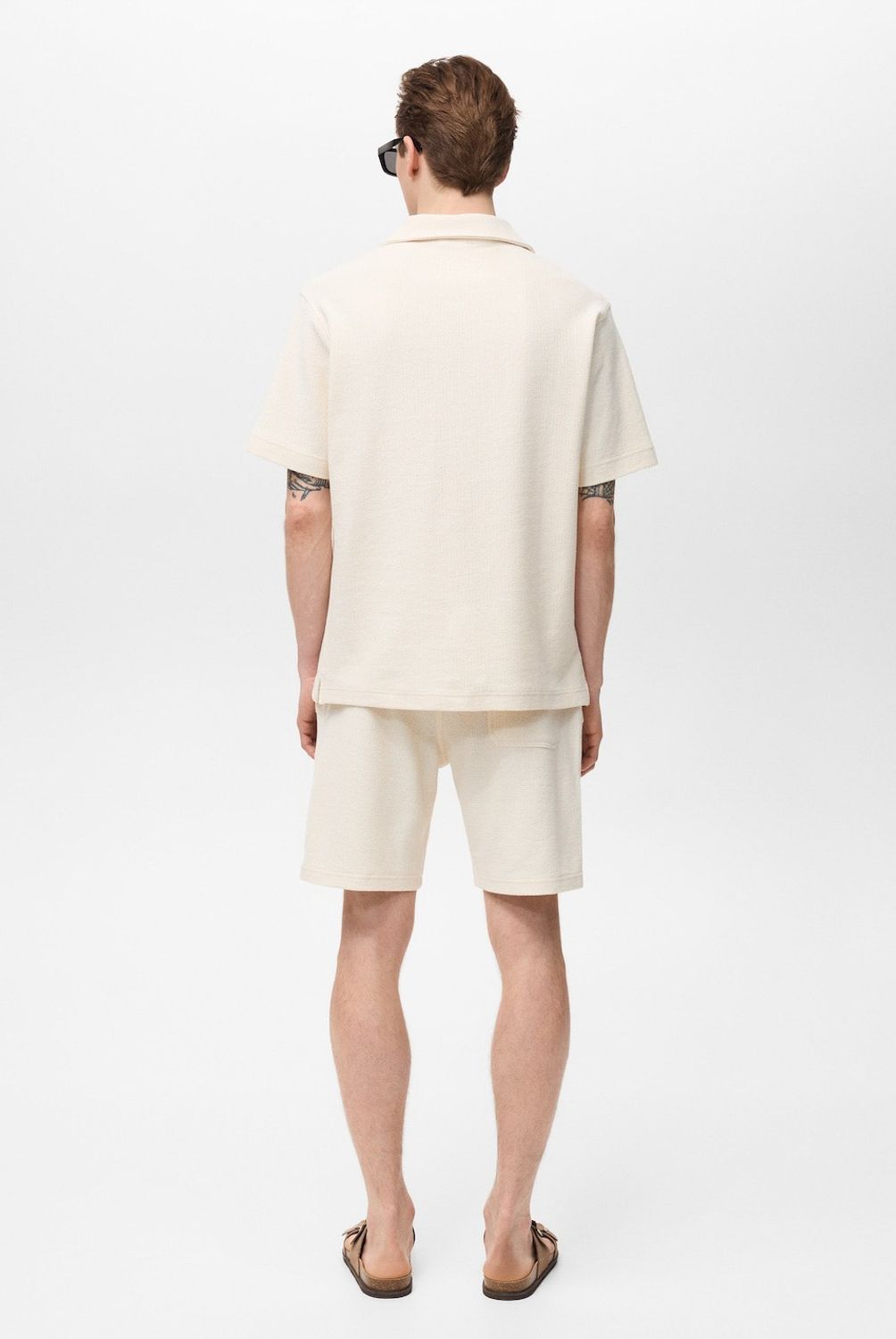 MANGO MAN - Polera Xavi Punto Regular Fit Hombre Mango Man