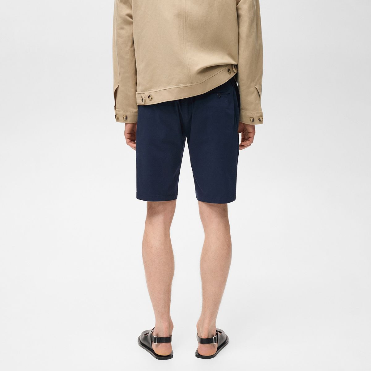 MANGO MAN - Bermuda Gracia Algodón Slim Fit Hombre Mango Man