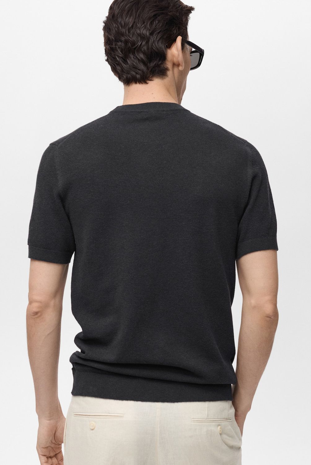 MANGO MAN - Polera Andrew Punto Slim Fit Hombre Mango Man