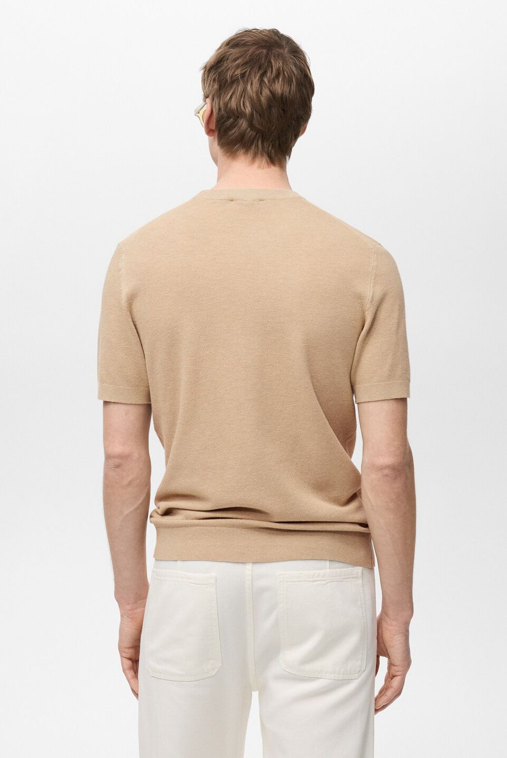 MANGO MAN - Polera Andrew Punto Slim Fit Hombre Mango Man