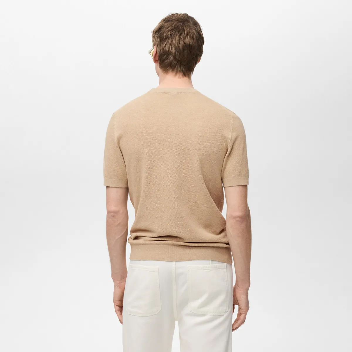 MANGO MAN - Polera Andrew Punto Slim Fit Hombre Mango Man