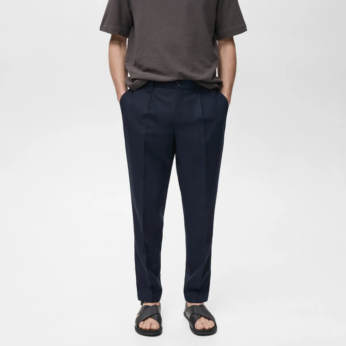 MANGO MAN - Pantalon Delave Slim Fit Hombre Mango Man