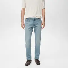 MANGO MAN - Jeans Jan Slim Fit Efecto Desgastado Hombre