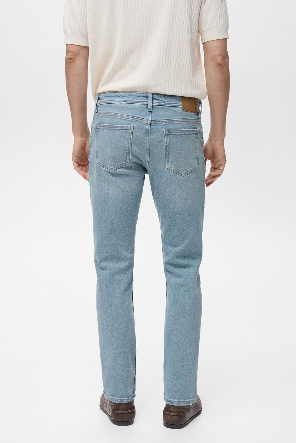 MANGO MAN - Jeans Jan Slim Fit Efecto Desgastado Hombre Mango Man