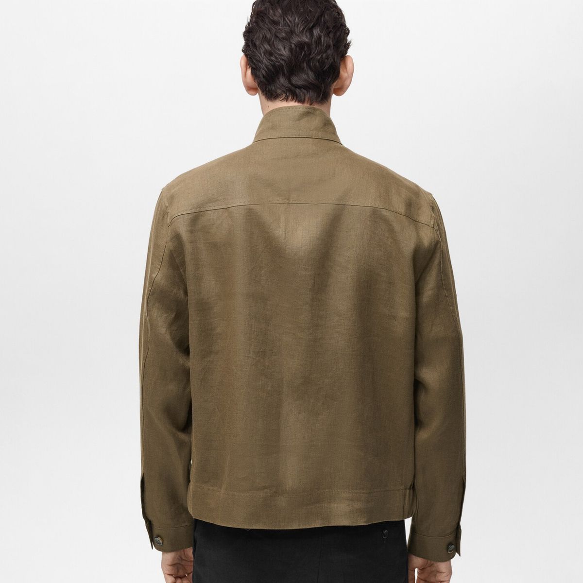 MANGO MAN - Chaqueta Anton 100% Lino Regular Fit Hombre Mango Man